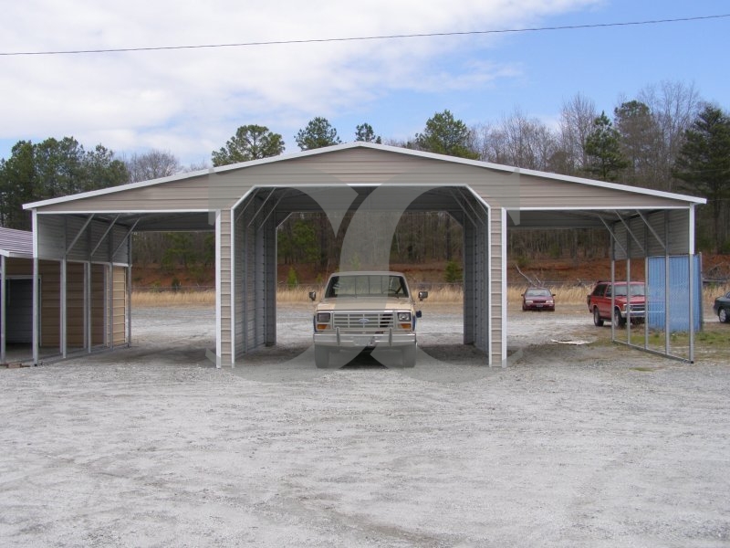 Continuous Roof Metal Barn | Boxed Eave Roof | 42W x 21L x 12H | Ag Barn Continuous Roof Metal Barn | Boxed Eave Roof | 42W x 21L x 12H | Ag Barn