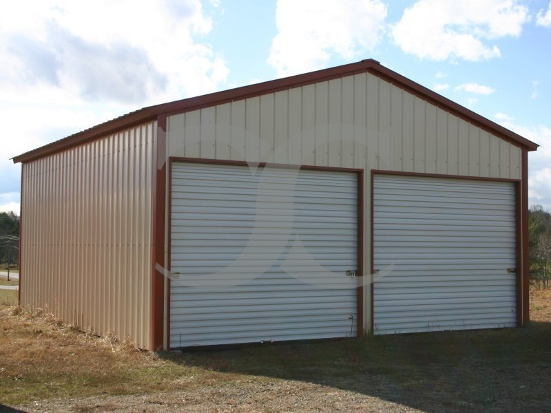Garage | Vertical Roof | 22W x 26L x 9H | All Vertical Garage Garage | Vertical Roof | 22W x 26L x 9H | All Vertical Garage