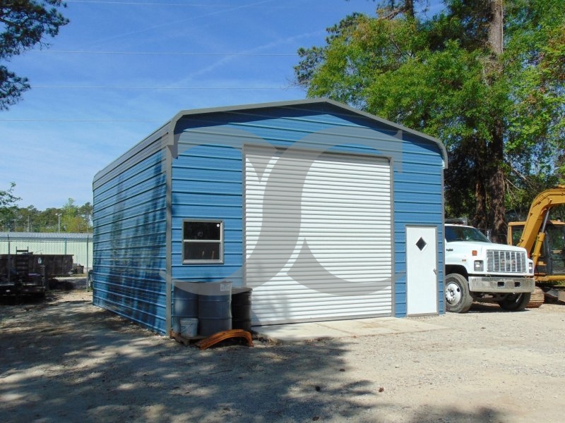 Garage Shop | Regular Roof | 22W x 31L x 12H` | 1-Bay Garage Garage Shop | Regular Roof | 22W x 31L x 12H` | 1-Bay Garage